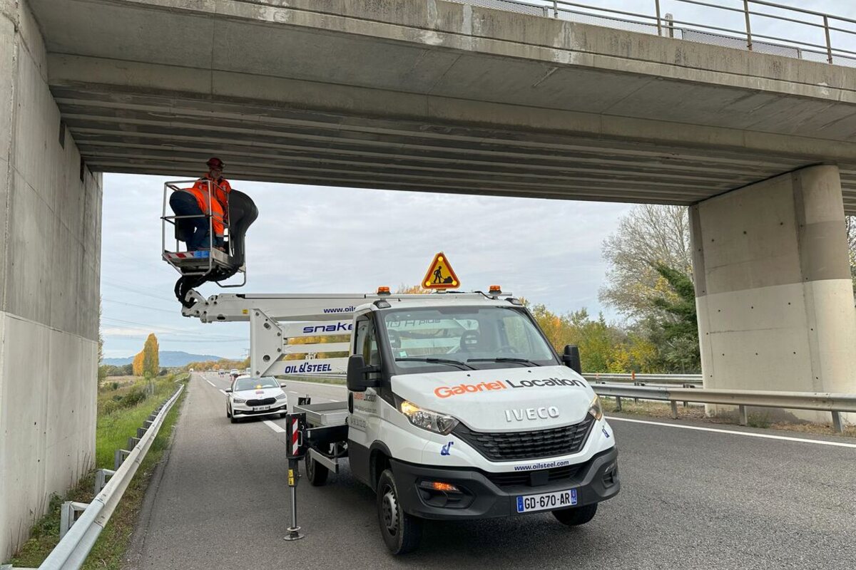 Nacelle fourgon 25 m occasion 070